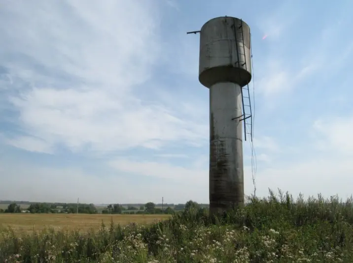 Демонтаж водонапорной башни Рожновского
